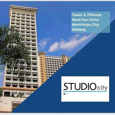 Alabang Studio Room High-Speed Wifi, Pool And Gym Access